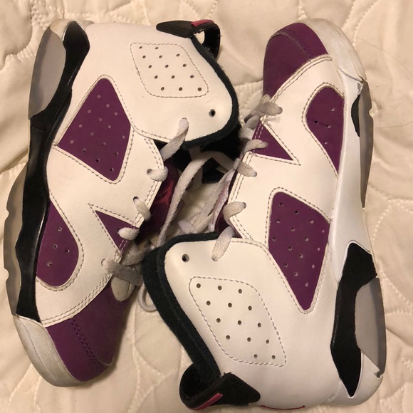 Purple and Pink Jordan 6 - Picture 3 of 4